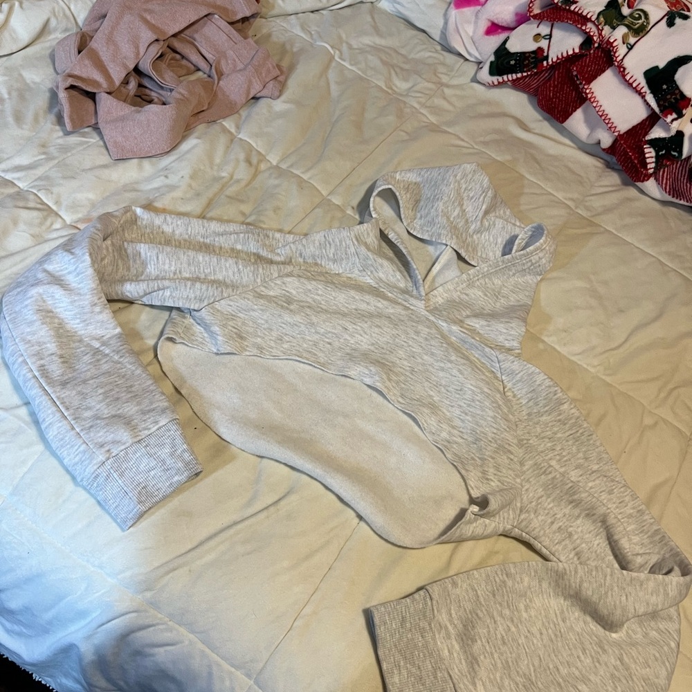 Refuge Light Gray Hoodie